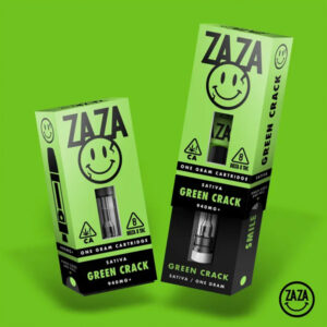 Zaza Delta 8 510 Cartridge Green Crack