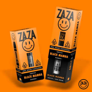 Zaza Delta 8 Cartridge—Black Mamba.