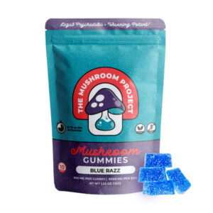 The Mushroom Project 6000mg Gummies Blue Razz