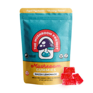 The Mushroom Project 6000mg Gummies Razza Lemonade