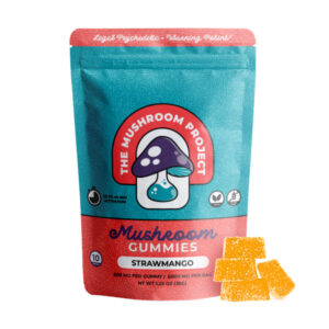 The Mushroom Project 6000mg Gummies Strawmango