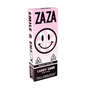 ZAZA – CANDY LAND – Heavy Hitter Delta 8 Disposable Vape Pen | 2G (SATIVA)